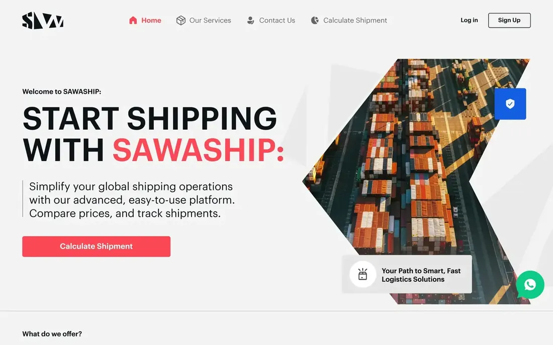 The SAWASHIP page.